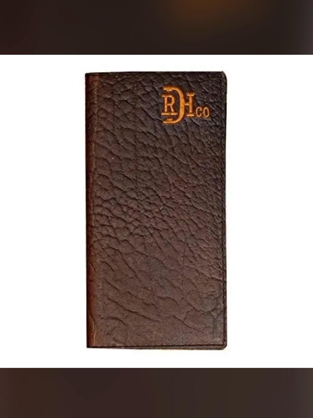 Red Dirt Hat Company Men’s Rodeo Wallet Bison Grain Leather